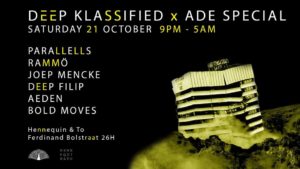Deep Klassified Amsterdam x ADE Special, October 2017